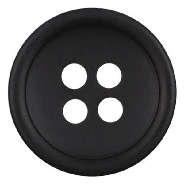 Пуговицы 4 прокола костюмные 15 мм, 12 шт, А008 черный, Blitz DRN 0064