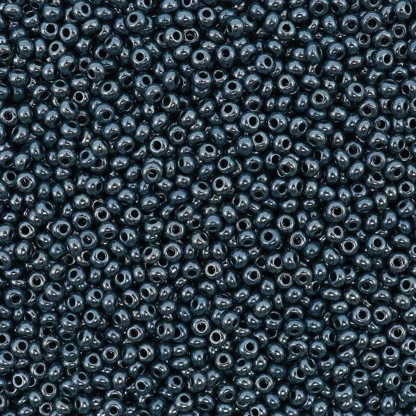 Бисер Preciosa непрозрачный с жемчужным покрытием, круг.отв, 500 г, (58270)331-19001-10/0