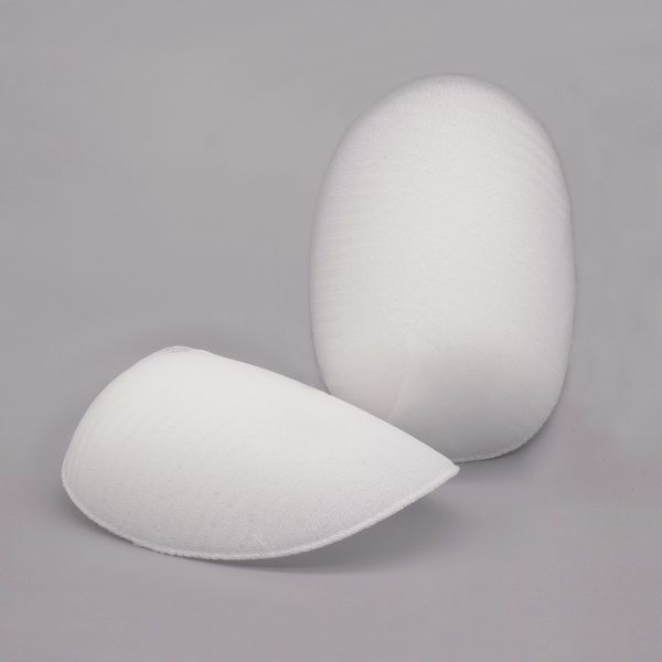 Плечевые накладки (подплечники) реглан 120х175х20 мм, белый, 50 пар