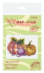 Набор для вышивания нитками МП Студия (Жар-птица), Рукодельные тыквы 15х21 см