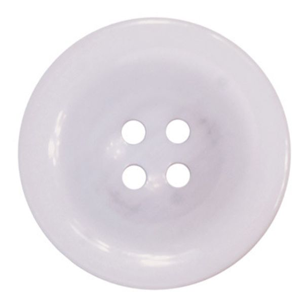Пуговицы 4 прокола костюмные 21 мм, 24 шт, А001 белый, Gamma EL 0023