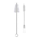 Набор щеток для очистки кондитерских насадок нейлон металл, 2 шт, набор щеток, S-Chief SHF-0091