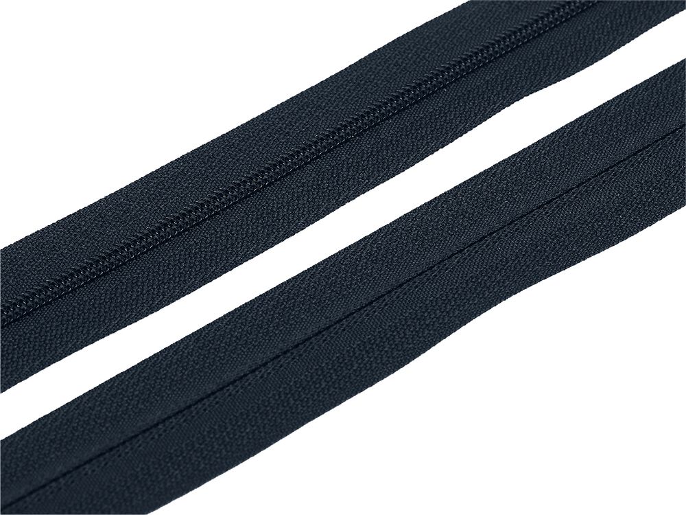 Молния рулонная витая (спираль) Т3 (3 мм) УСИЛЕННАЯ, НА БОБИНЕ, S-071 т.синий (цв.SBS) / кор. 1200 метров