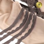 Кружево эластичное (стрейч) 8031 15мм цв.L1645 шиншилла, 50м, Kruzhevo