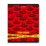 Тетрадь ученическая общая, глянцевая ламинация, A5+ 48 л. на скобе 65 г/м², белизна 100%, 10 шт, клетка в термоусадочной пленке, 000733 Время тусить!, Светоч 48ТЕТк-004