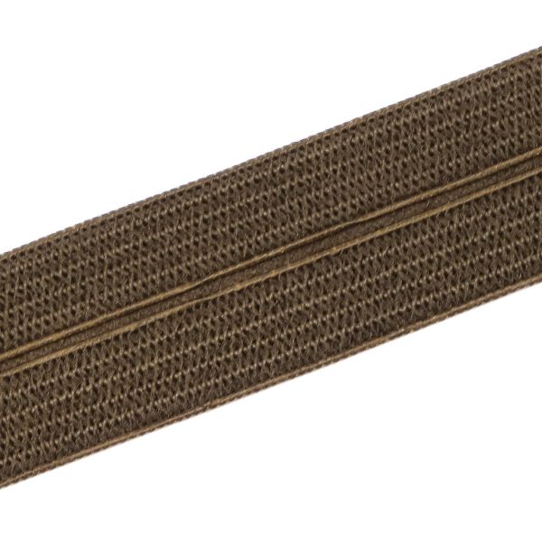 Косая бейка трикотажная 16 мм / 50 метров, 158 оливковый 0316/8