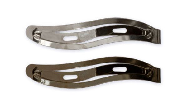 Заготовки для заколки 6 см, 25 шт, №03 черн.никель, Zlatka DC-215