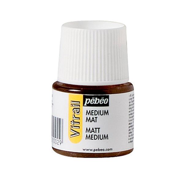 Медиум матовый для красок по стеклу Vitrail 45 мл, 051-002, Pebeo