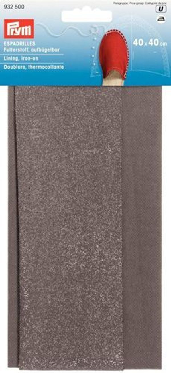 Подкладка, приутюживаемая для Эспадрилей 40х40cм, Prym