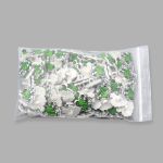 Пуговицы детские Лягушка (094 зеленый) QN642-W2, 72 шт