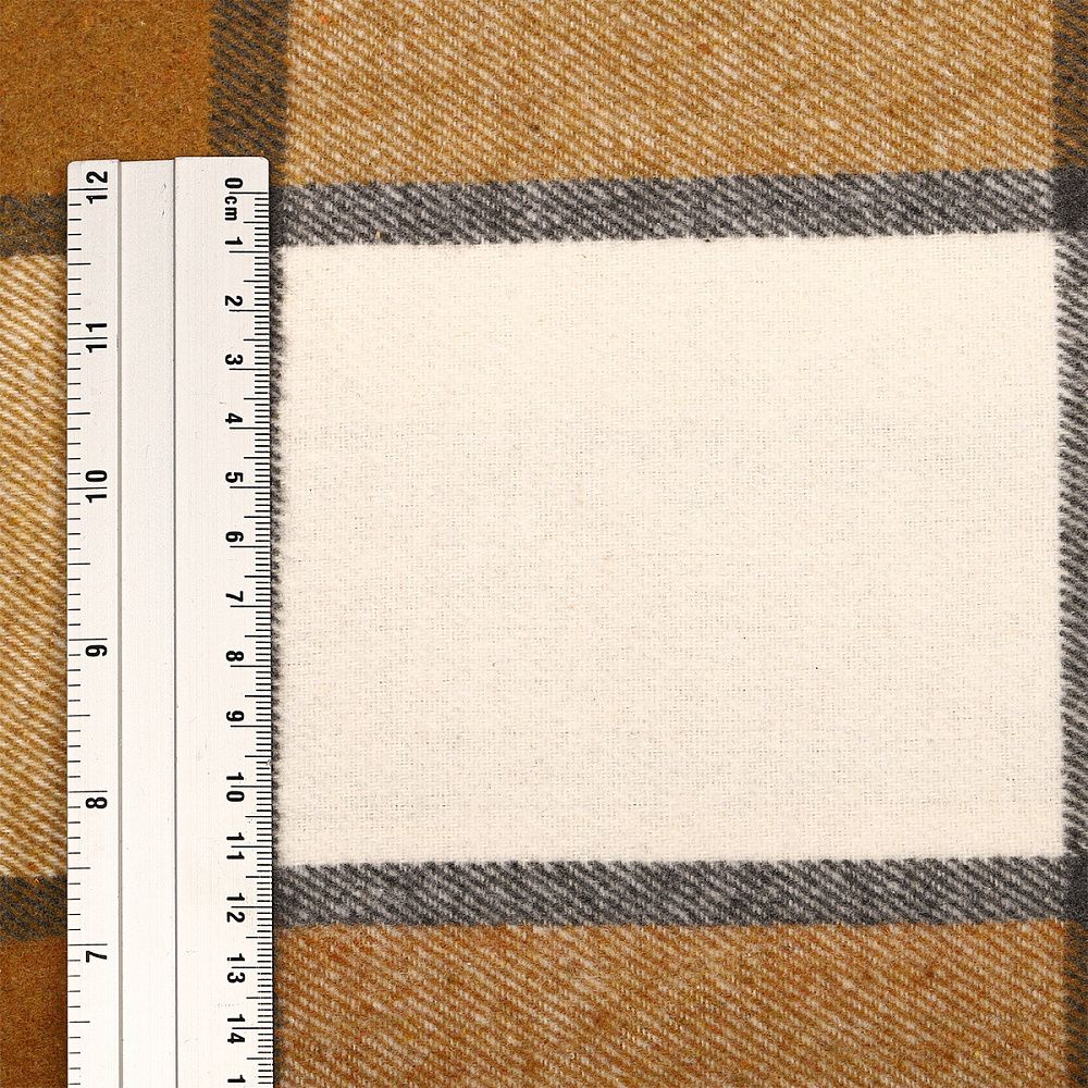 Фланель рубашечная 260 г/м², 150 см / 1 метр, TBY.Fl.P43.1, цв.43 бежевый