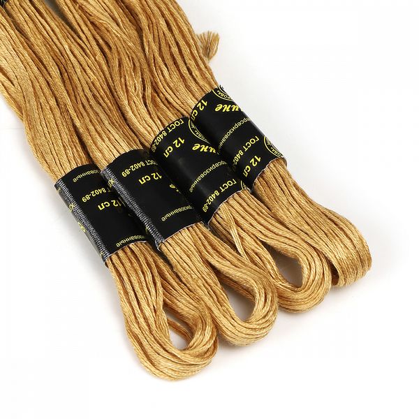 Мулине ПНК им.Кирова цв.9101 бежевый, 24 мотка по 8 метров