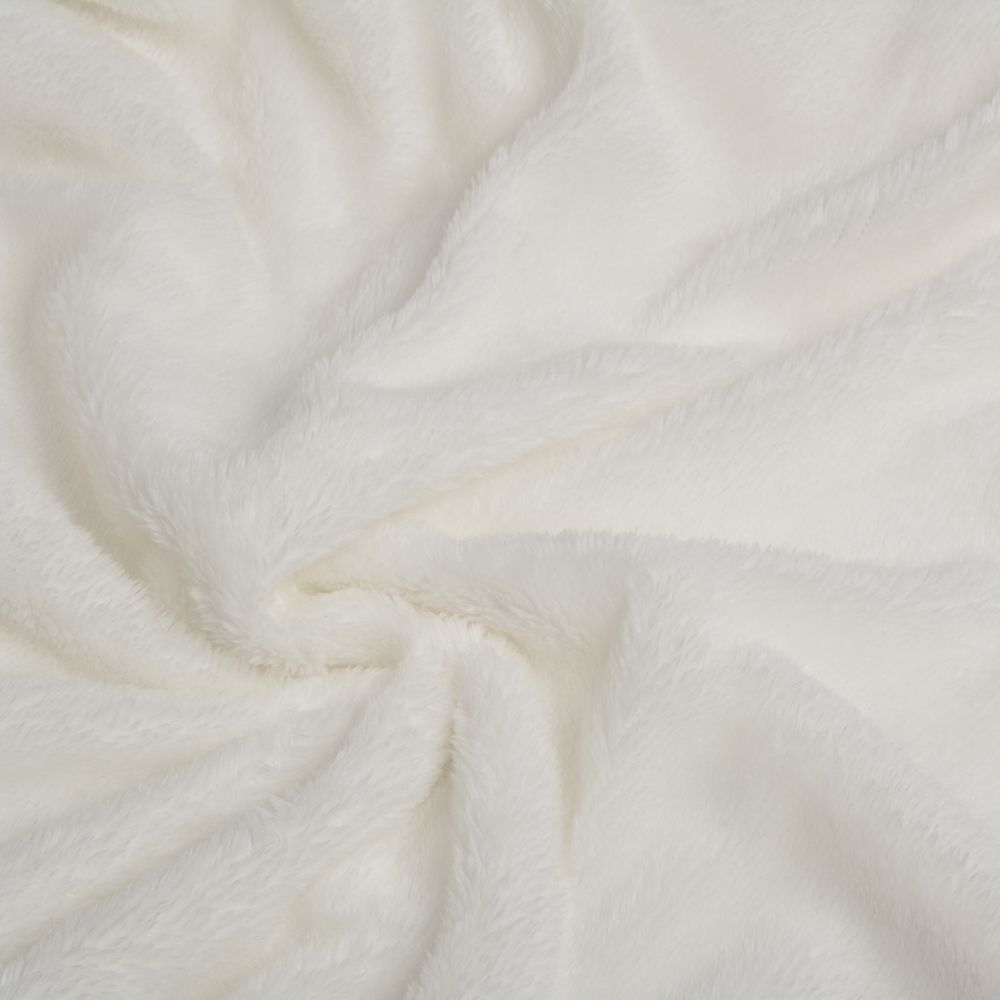 Мех трикотажный 180 г/м², шир.165см, цв.белый, 20м /TOS/