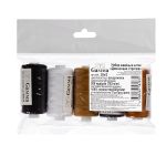 Нитки швейные джинсовые Gamma 20s/3, 183 м / 5 кат, ассорти Джинсовая строчка