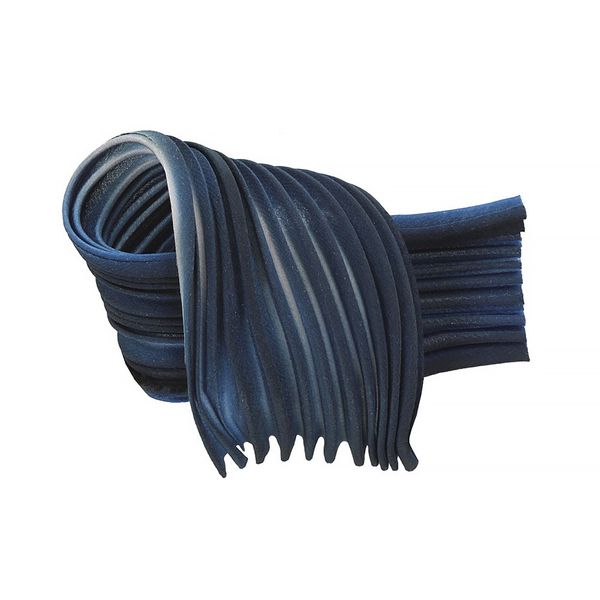 Лента декоративная 120.0 мм / 20 см, 134e т.синий/св.синий, Floranta Shibori