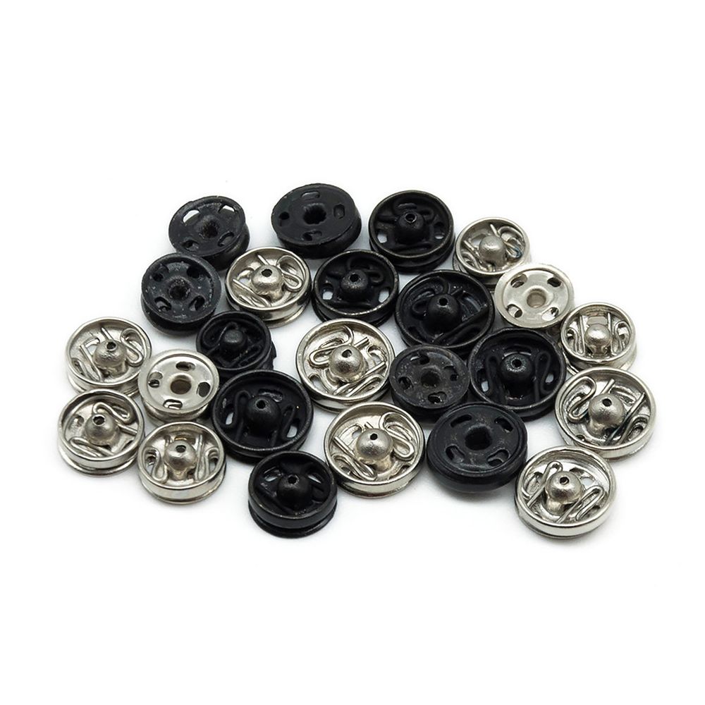 Кнопки одежные 5/6/7мм пластик разноцветный, Pony