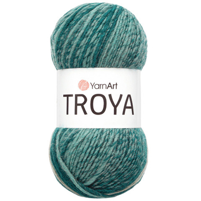 Пряжа YarnArt (ЯрнАрт) Troya / уп.5 мот. по 100 г, 250 м, 2104 секционный