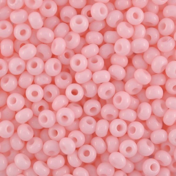 Бисер Preciosa мелованный, круг.отв, 500г, (03491)331-19001/10/0