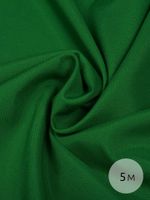 Габардин 150 г/м², 150 см / 5 метров, TBYGab-150243, F243 ярк.зеленый