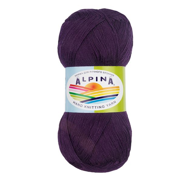 Пряжа Alpina Viven / уп.10 мот. по 50г, 405м, 08 фиолетовый