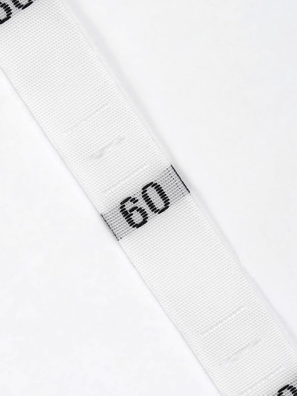 Размерники жаккардовые тафта 60 белый 10х32 мм ТВ в рул. 500 шт