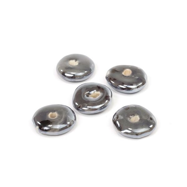 Бусины керамика ⌀15 мм, цв. 003, 5 шт, Tesoro