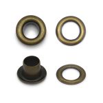 Люверсы металл ⌀_3.0 мм (внутр.), латунь, 100 шт, S090797, BIG