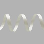 Лента декоративная ёлочка 15.0 мм / 20±1 метров, 02 молочный