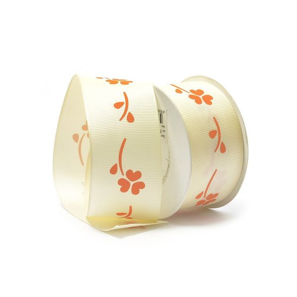 Лента репсовая (в рубчик) с рисунком, ЛРР.ZX-13.1, 4 см, 181, уп. 9,14 м