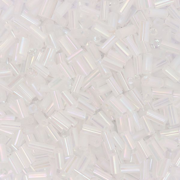 Стеклярус Astra&Craft 5 мм, 200 г (10х20 г), цв. 161 белый