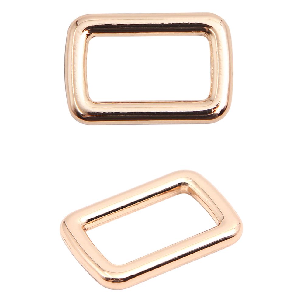 Рамка прямоугольная металл 15 мм /21х14 мм/ золото цв.02, ГУ12749, 4 шт