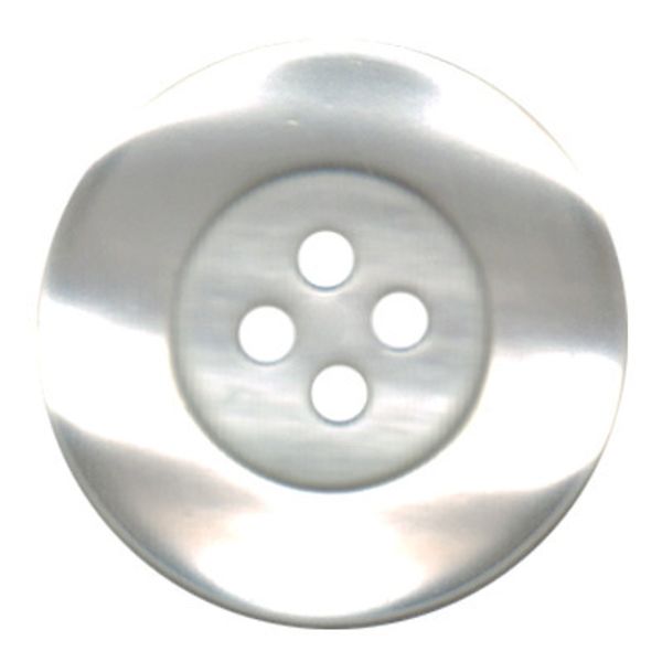 Пуговицы 4 прокола костюмные 25 мм, 36 шт, А001 белый, Gamma EN 0028