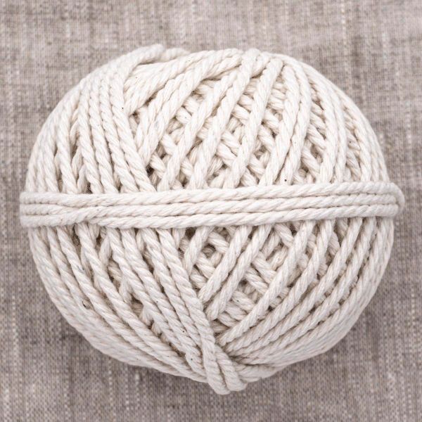 Шпагат х/б ⌀3.0 мм 50 м (клубок) цвет суровый