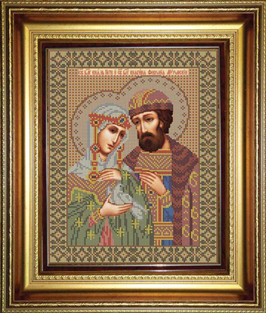 Galla Collection, Икона Св. Петр и Феврония Муромские 24х31 см