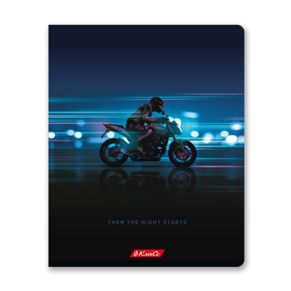 Тетрадь ученическая общая, A5+ 48 л. на скобе 65 г/м², белизна 100%, 10 шт, линия в термоусадочной пленке, 000319 На стиле, Светоч 48ТСК5_1_3_2