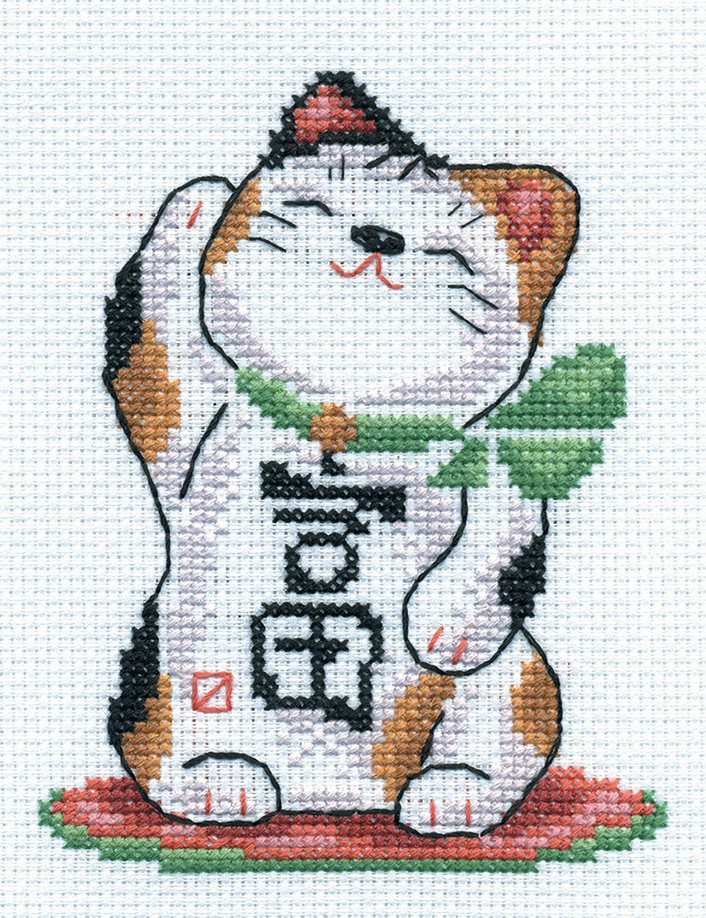 Набор для вышивания нитками Panna, Богатство в доме, 12х14 см