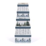 Набор подарочных коробок "5в1", 14х14х8 - 22х22х12 см, 01, Stilerra SBOX-SN3-5