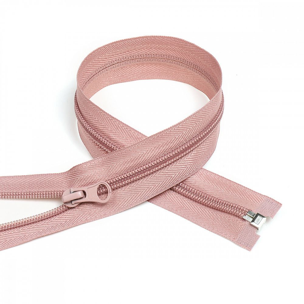 Молния спираль (витая) Т5 (5 мм) 1 зам., разъем., 60 см, цв.S221 чайная роза уп.10 шт Молния спираль (витая) Т5 (5 мм) 1 зам., разъем., 60 см, цв.S221 чайная роза уп.10 шт