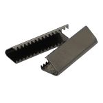 Зажим для ленты/стропы 7х25 мм, чер.никель, 50 шт