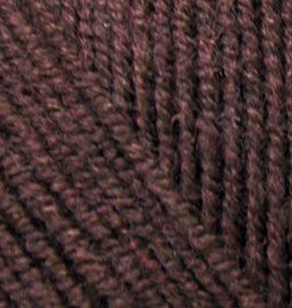 Пряжа Alize (Ализе) Superlana klasik / уп.5 мот. по 100 г, 280м, 026 коричневый A