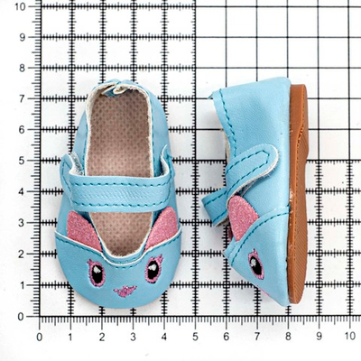 Туфельки Кошечки 7,5х4,5х3см, пара (голубой), DSS8263