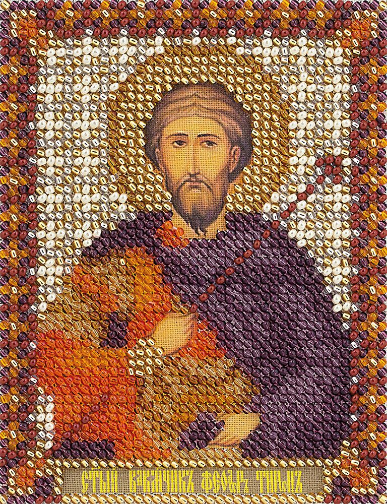 Panna, Икона Святого Великомученика Феодора Тирона, 8,5х10,5 см