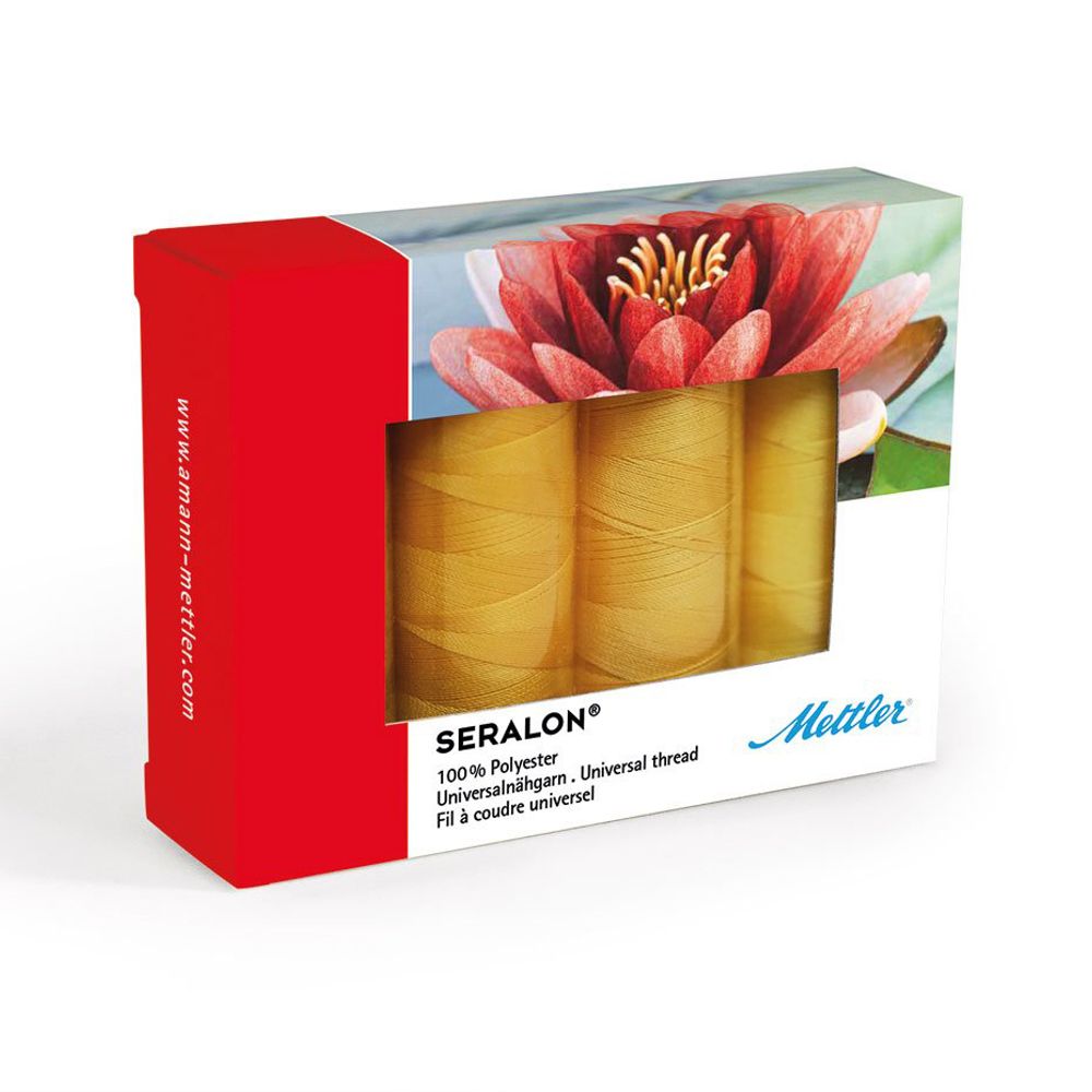 Швейные нитки (набор) Mettler Seralon в подарочной упаковке, 4 катушки, 176765 /TOS/