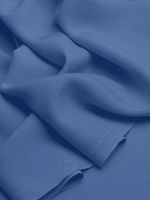 Штапель 110 г/м², 145 см / 2 метра, TBY-Vi-30-44.2, цв.44 голубой