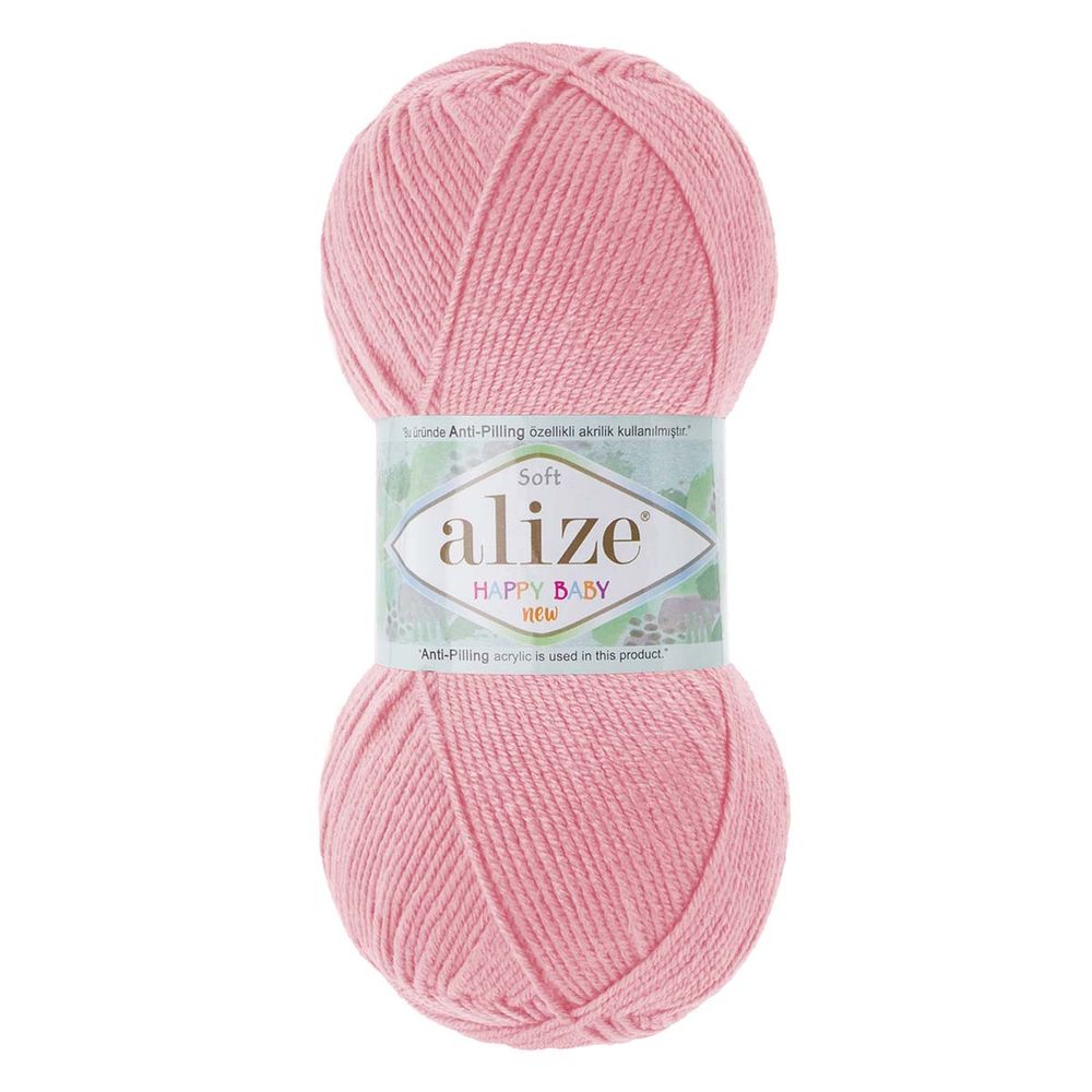 Пряжа Alize (Ализе) Happy Baby New / уп.5 мот. по 100 г, 320м, 161 пудра
