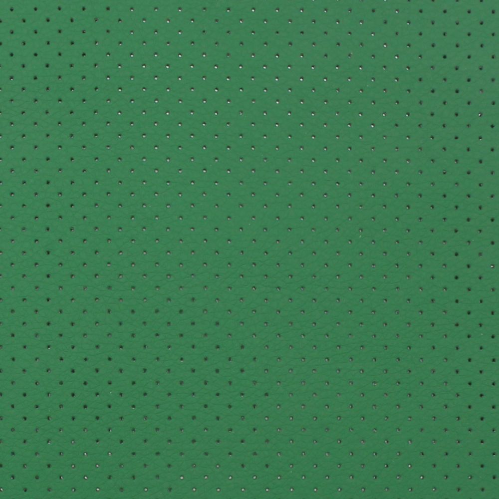 Кожа перфорированная искусств. 20х30см. 0,85 мм, в уп/2 шт, 27135 зеленый
