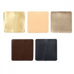 Набор заплаток кожзам арт.TBY.N65 Ассорти 2, 8х8см уп.5 шт