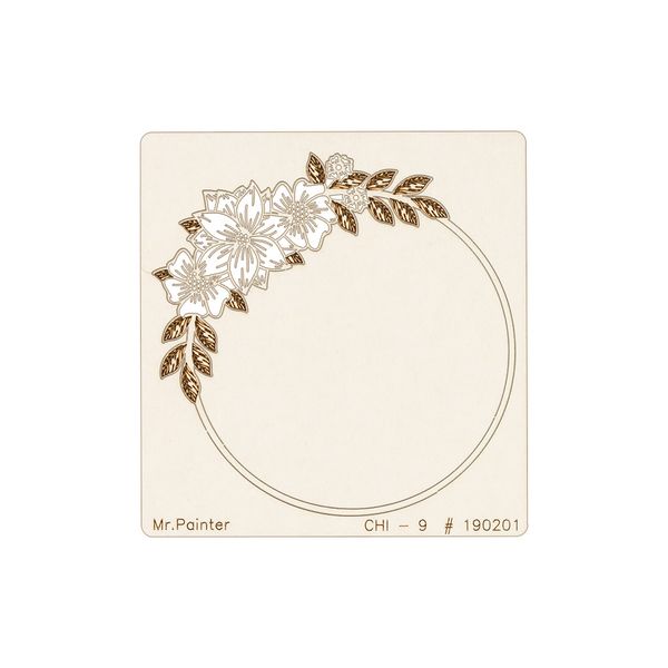 Чипборд 9.5х10 см, 1 шт, 190201 Вдохновение, Mr.Painter CHI-9