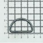 Полукольцо литое металл внутр. 30 мм (внешн. 37х22 мм), 4 шт, цв.оружейн.металл, Prym
