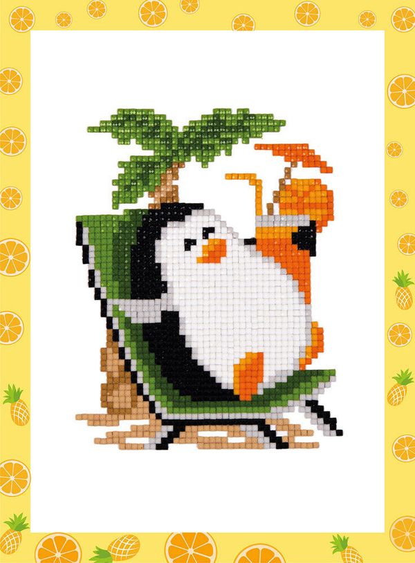 Алмазная (кристальная) мозаика Фрея, На отдыхе, 19,5х14 см